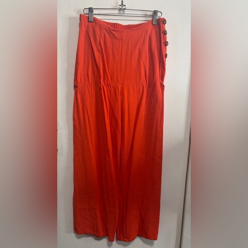 Vibrant orange pants